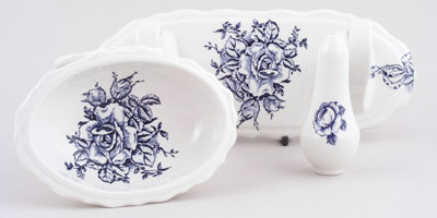 Bathroom Part Set c1960s